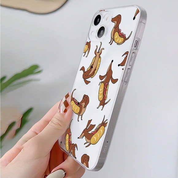 NEW iPhone Dachshund Clear Case - Picture 2 of 2